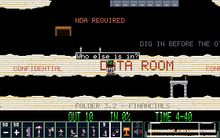 Dig into the data room