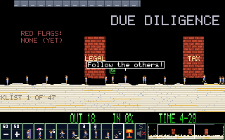 Due diligence